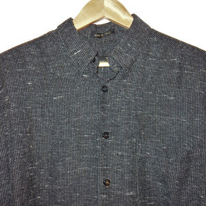 Bugatchi Uomo Dress Shirt - Salt & Pepper